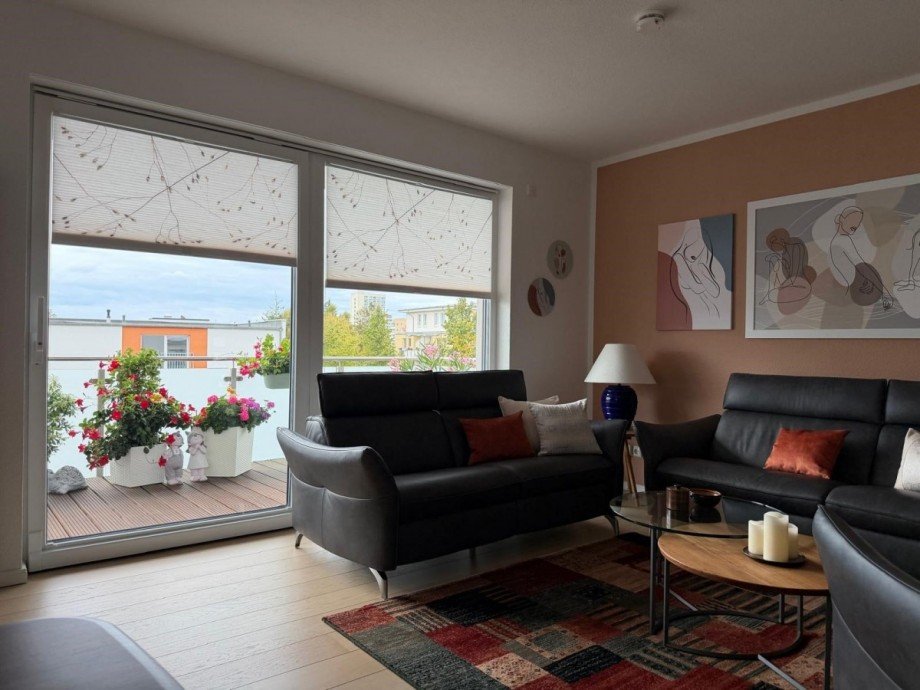 Balkonblick Etagenwohnung Cottbus