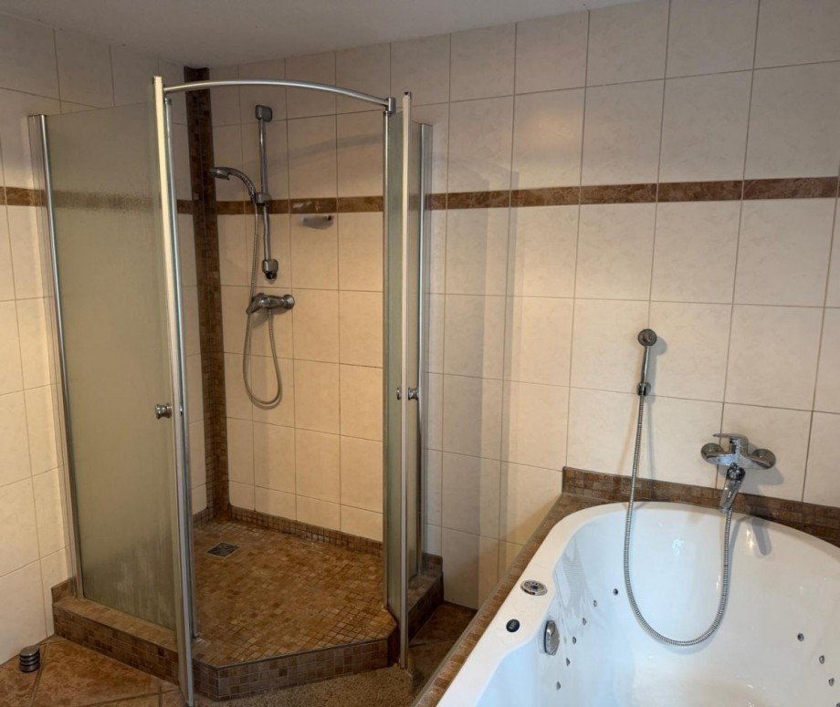Dusche und Wanne Haus 2 Einfamilienhaus Cottbus
