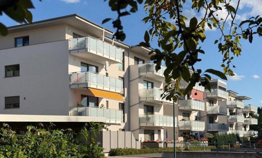 Balkonansicht aus West Etagenwohnung Cottbus
