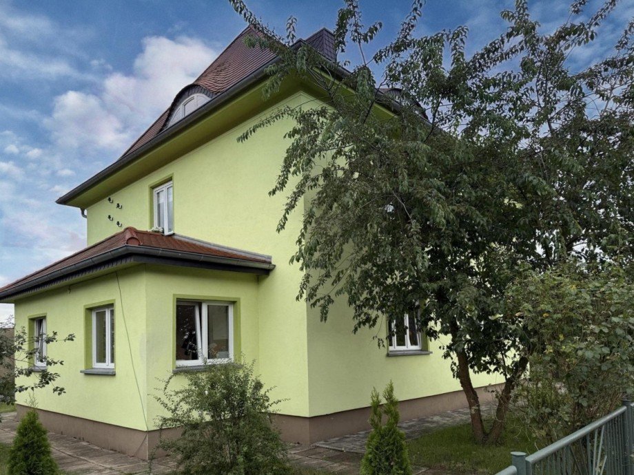 S�d-Ostansicht Zweifamilienhaus Cottbus