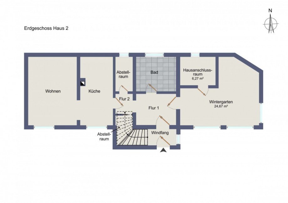 Erdgeschoss Haus 2 Einfamilienhaus Cottbus