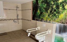 Gro�es Bad mit Dusche Familienfreundliches Haus in l�ndlicher Idylle