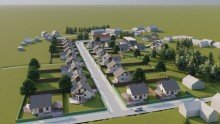 Visualisierung Baugrundst�ck Bautr�gerfrei