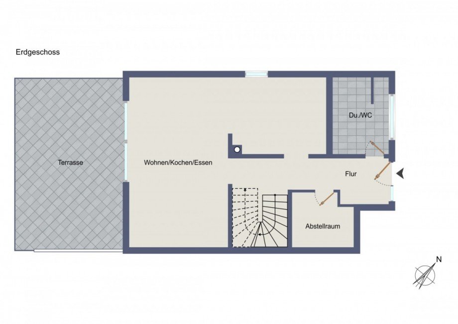 Erdgeschoss rechts Zweifamilienhaus Tauer