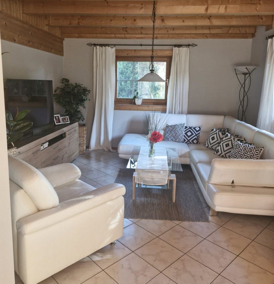 Einrichtungsvorschlag 1 Wohnzimmer Einfamilienhaus Teichland