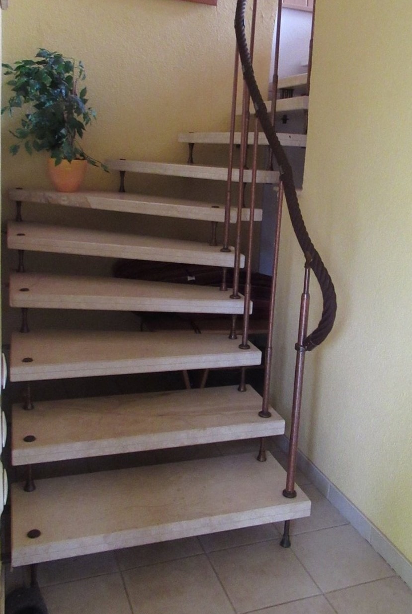 Treppe zum OG Haus 2 Einfamilienhaus Cottbus