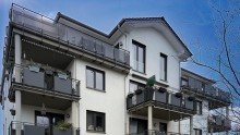 Balkonansicht Penthouse-Wohnung mit riesiger Dachterrasse!